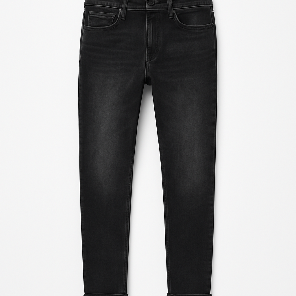 Black Denim Jeans - Jakvane Pants