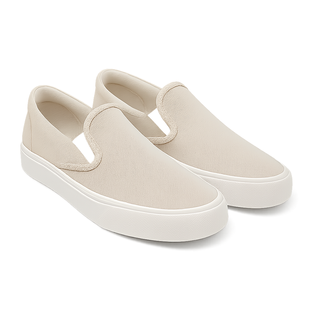 Canvas Slip-Ons - Jakvane Shoes