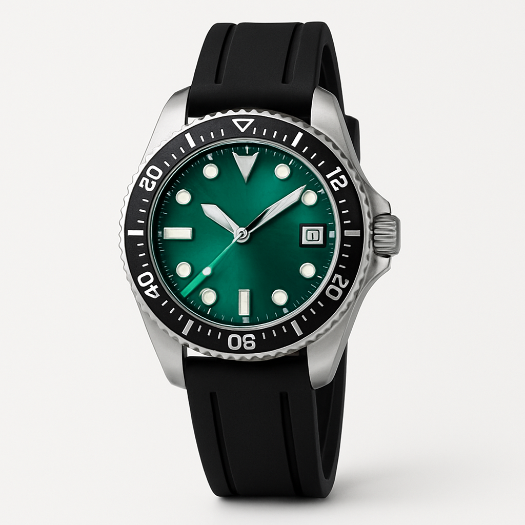 Emerald Wave Diver - Jakvane Watches