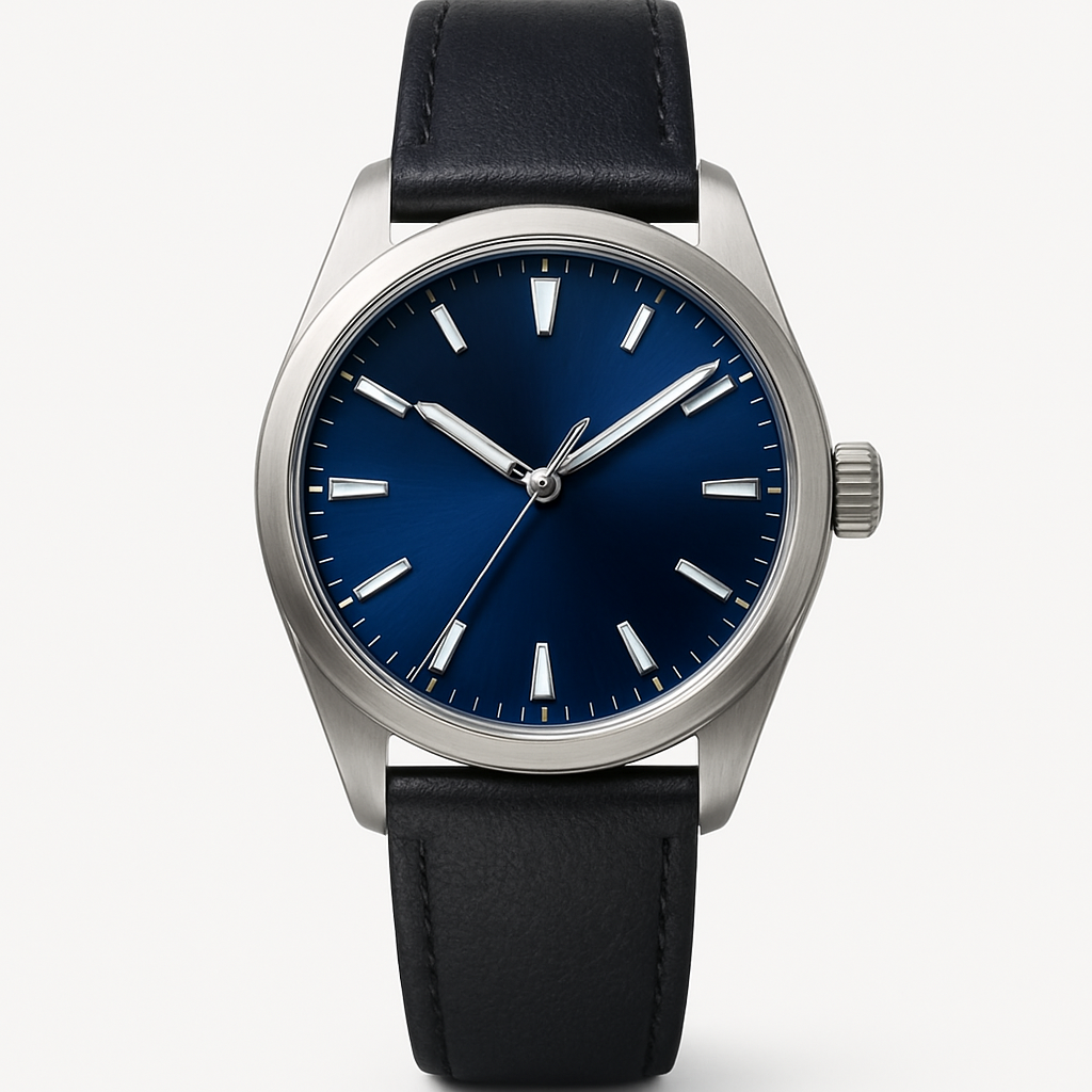 Midnight Blue Chrono - Jakvane Watches